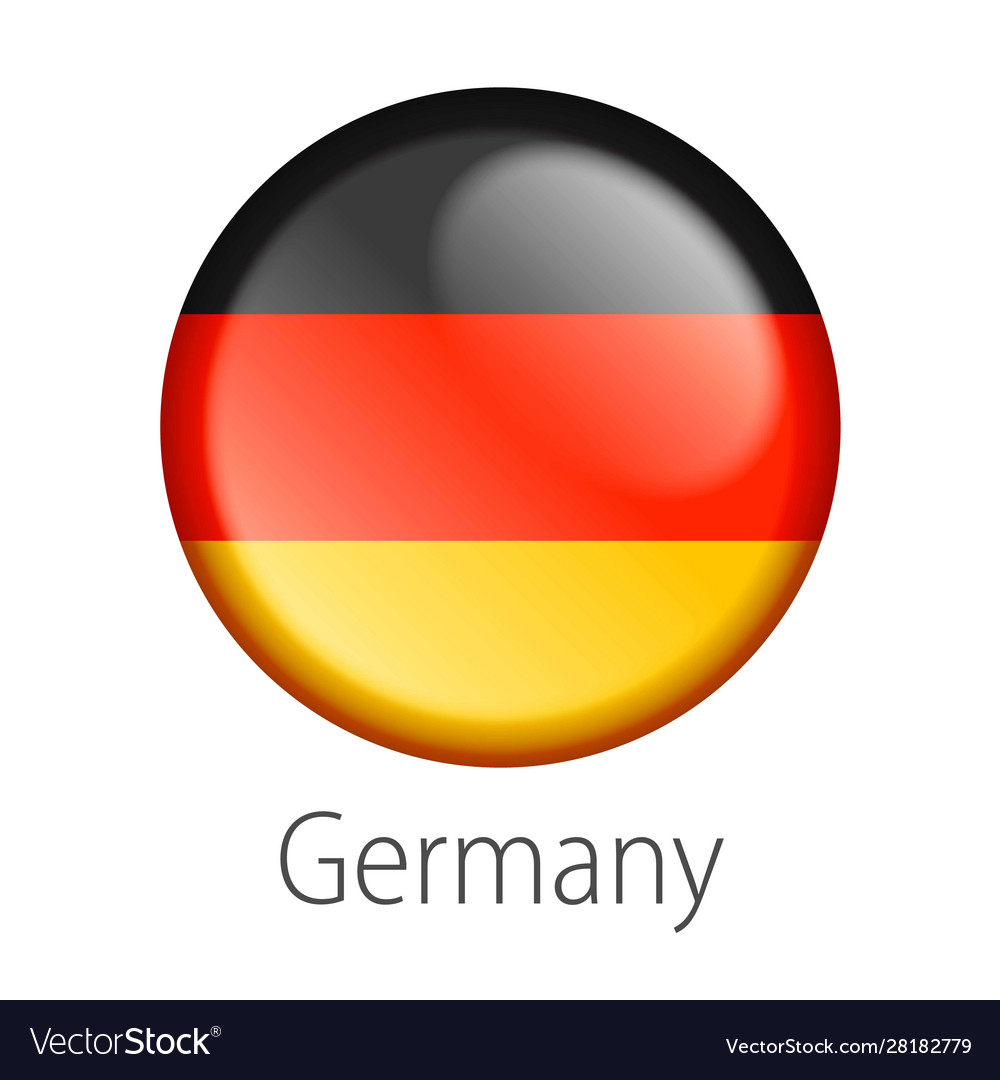 Detail Germany Flag Round Nomer 24