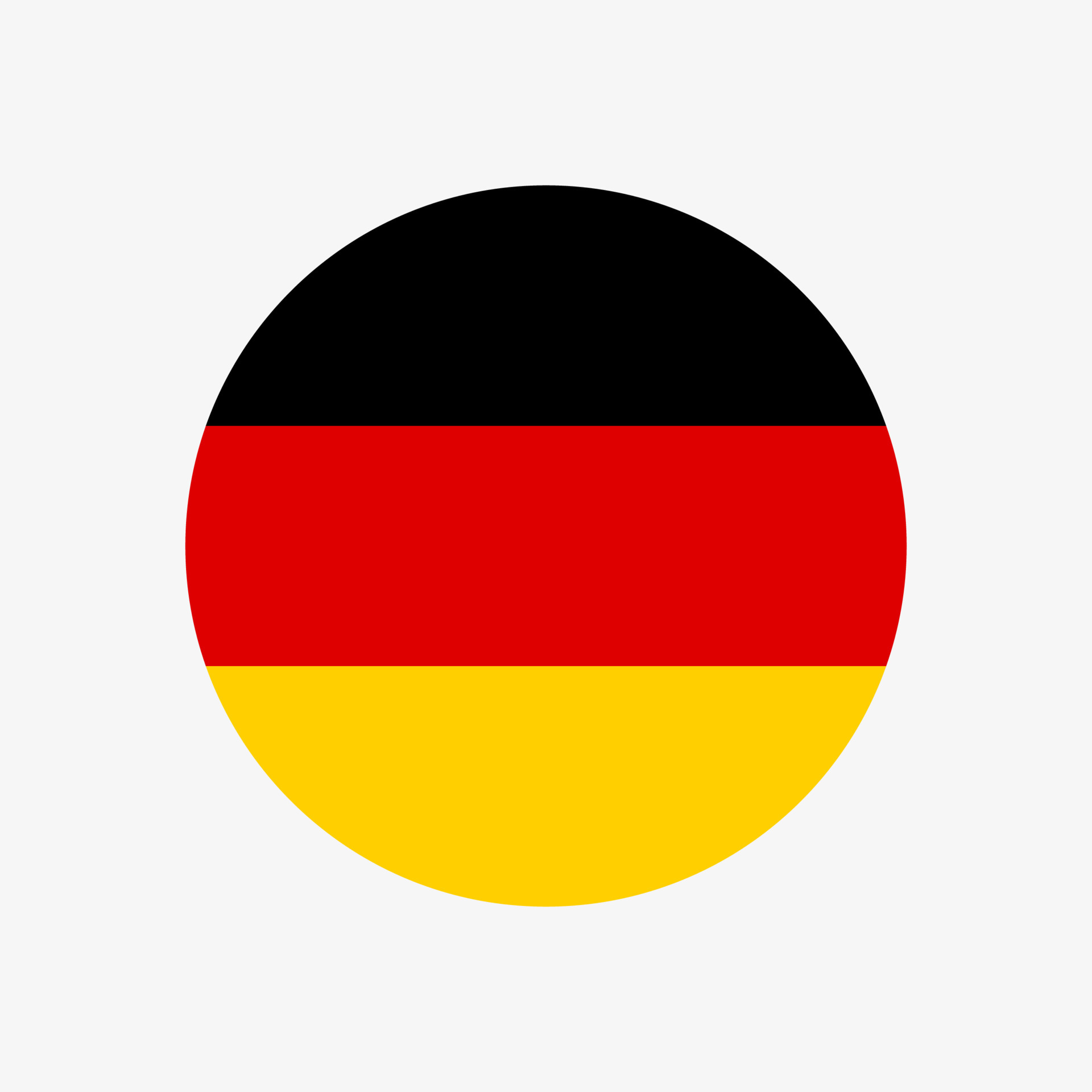 Detail Germany Flag Round Nomer 5