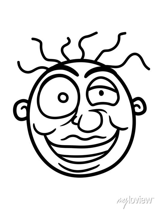 Detail Gesicht Eine Linie Nomer 26