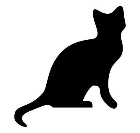 Detail Katze Silhouette Zum Ausdrucken Koleksi Nomer 5