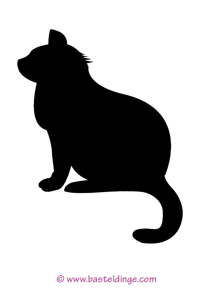 Detail Katze Silhouette Zum Ausdrucken Koleksi Nomer 9