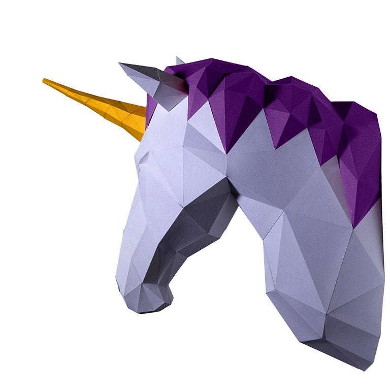 Detail Papercraft Einhorn Nomer 4