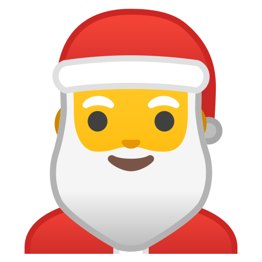 Weihnachtsmann Emoji - KibrisPDR