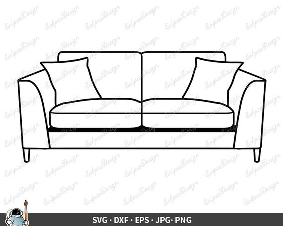 Detail Couch Illustration Nomer 10