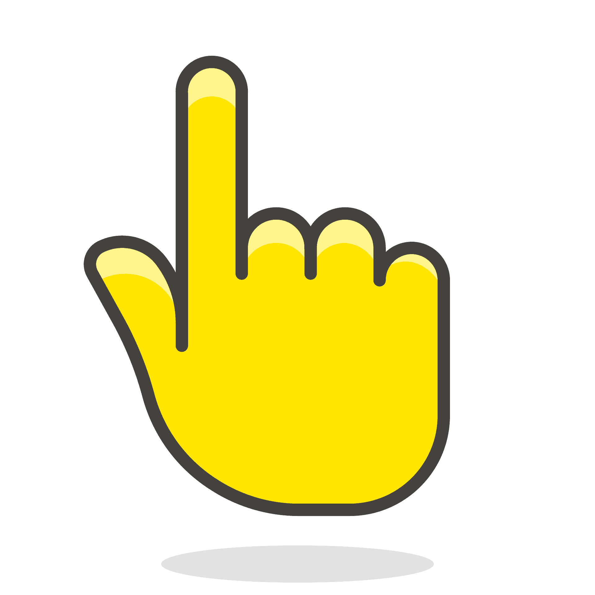 Detail Finger Emoji Nomer 7