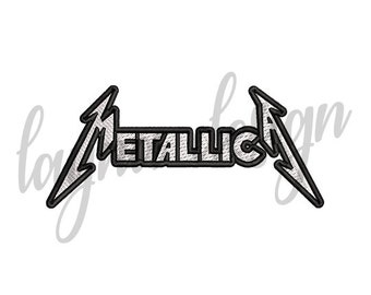 Detail Metallica Logo Dxf Nomer 10