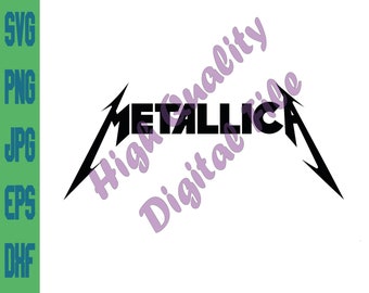 Detail Metallica Logo Dxf Nomer 16