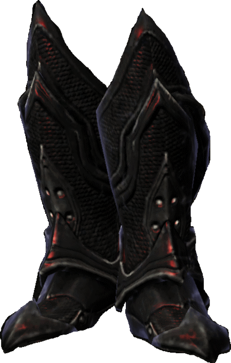 Detail Skyrim Daedric Boots Nomer 9