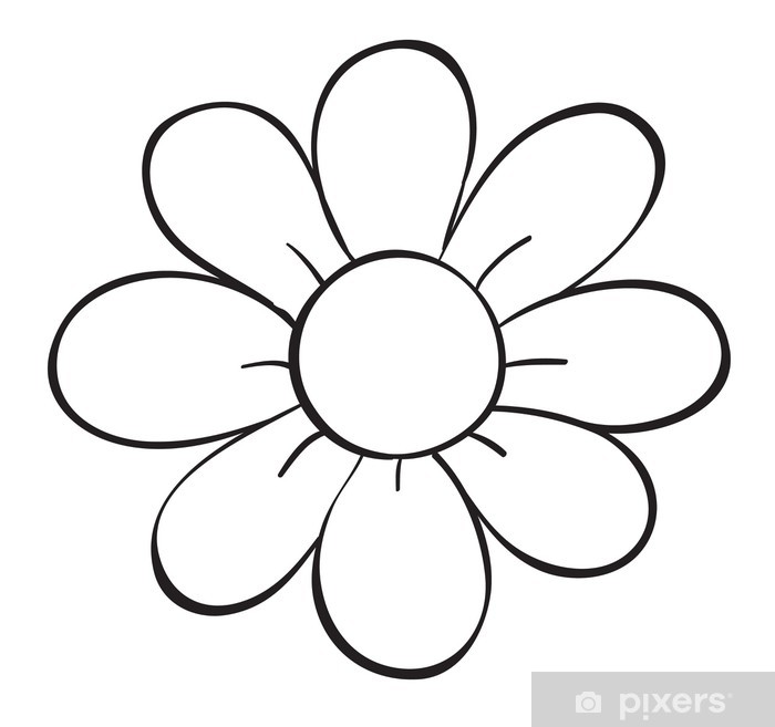 Detail Zeichnung Blume Nomer 18