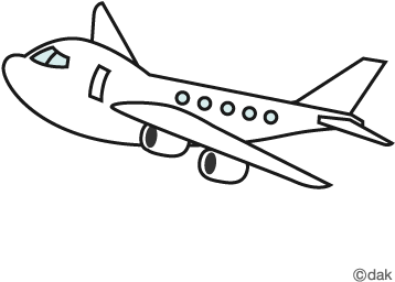 Detail Airplane Black White Nomer 15