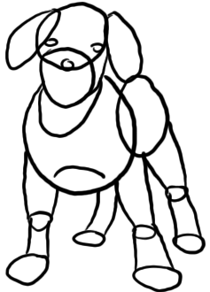 Detail Gesicht Hund Zeichnen Nomer 18