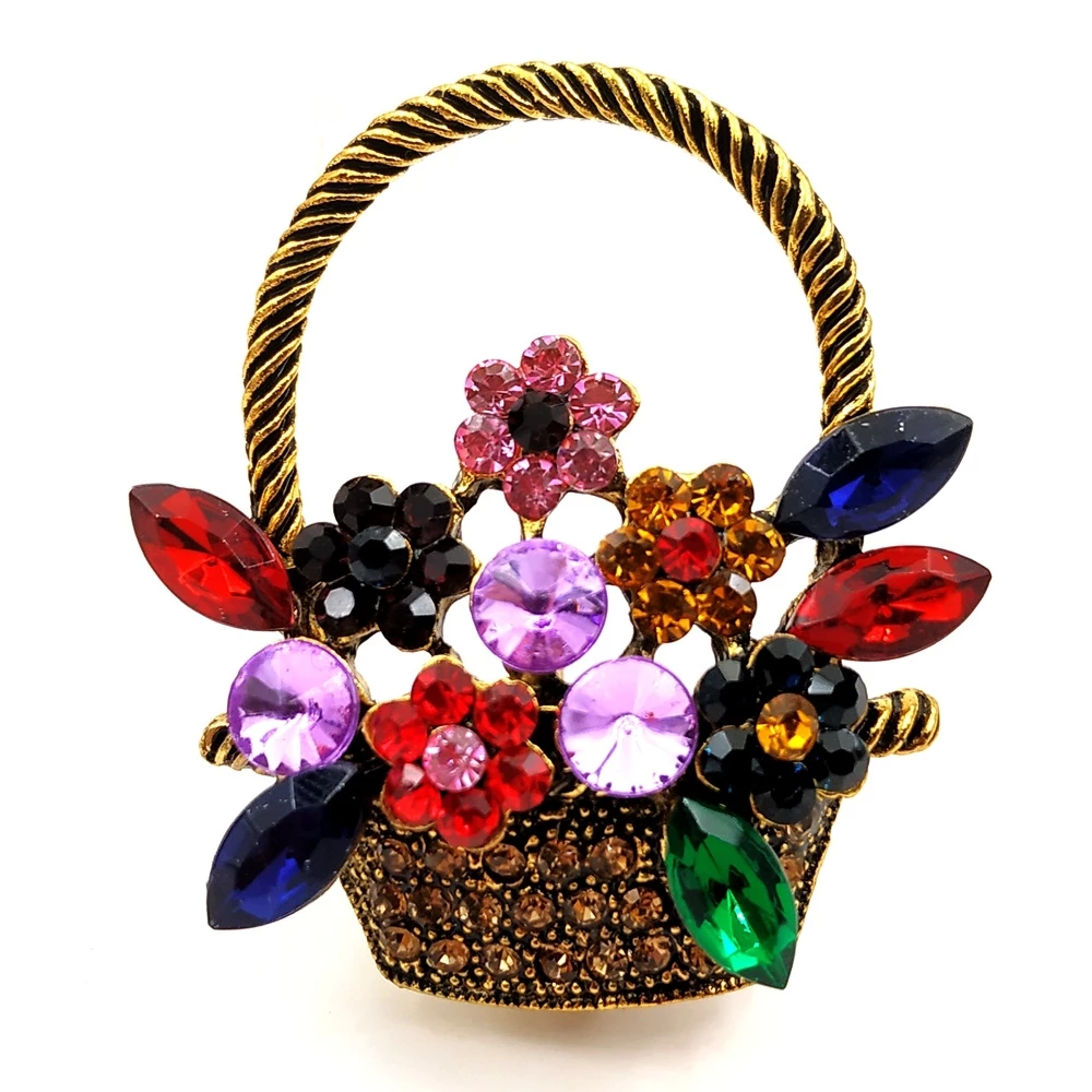 Detail Korbtasche Mit Blumen Nomer 19