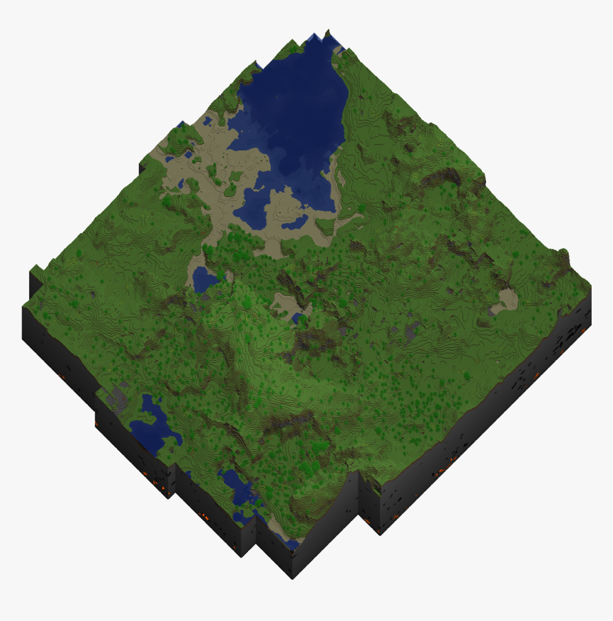 Detail Minecraft Isometric Map Nomer 3
