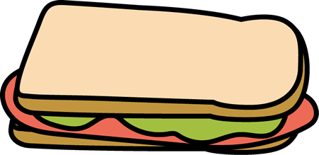 Detail Sandwich Clip Art Nomer 8