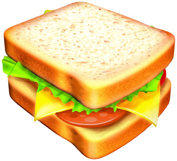 Detail Sandwich Clip Art Nomer 9