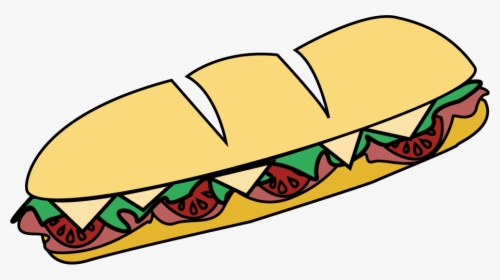 Detail Sandwich Clip Art Nomer 22