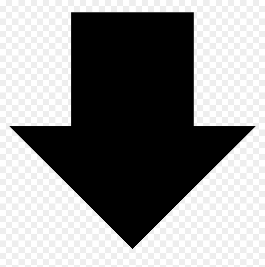 Detail White Arrow Down Nomer 6