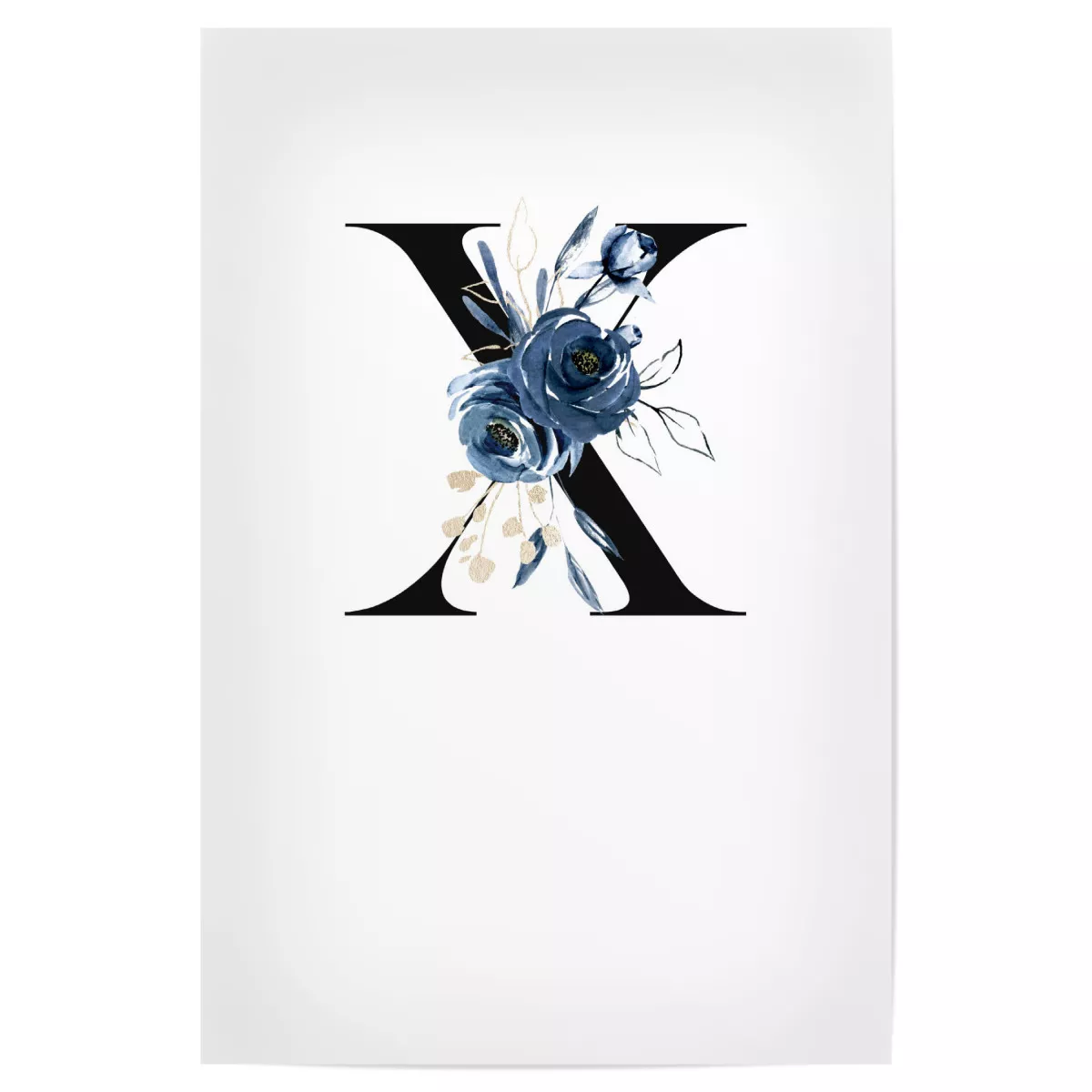 Detail Buchstaben Blumen Nomer 25