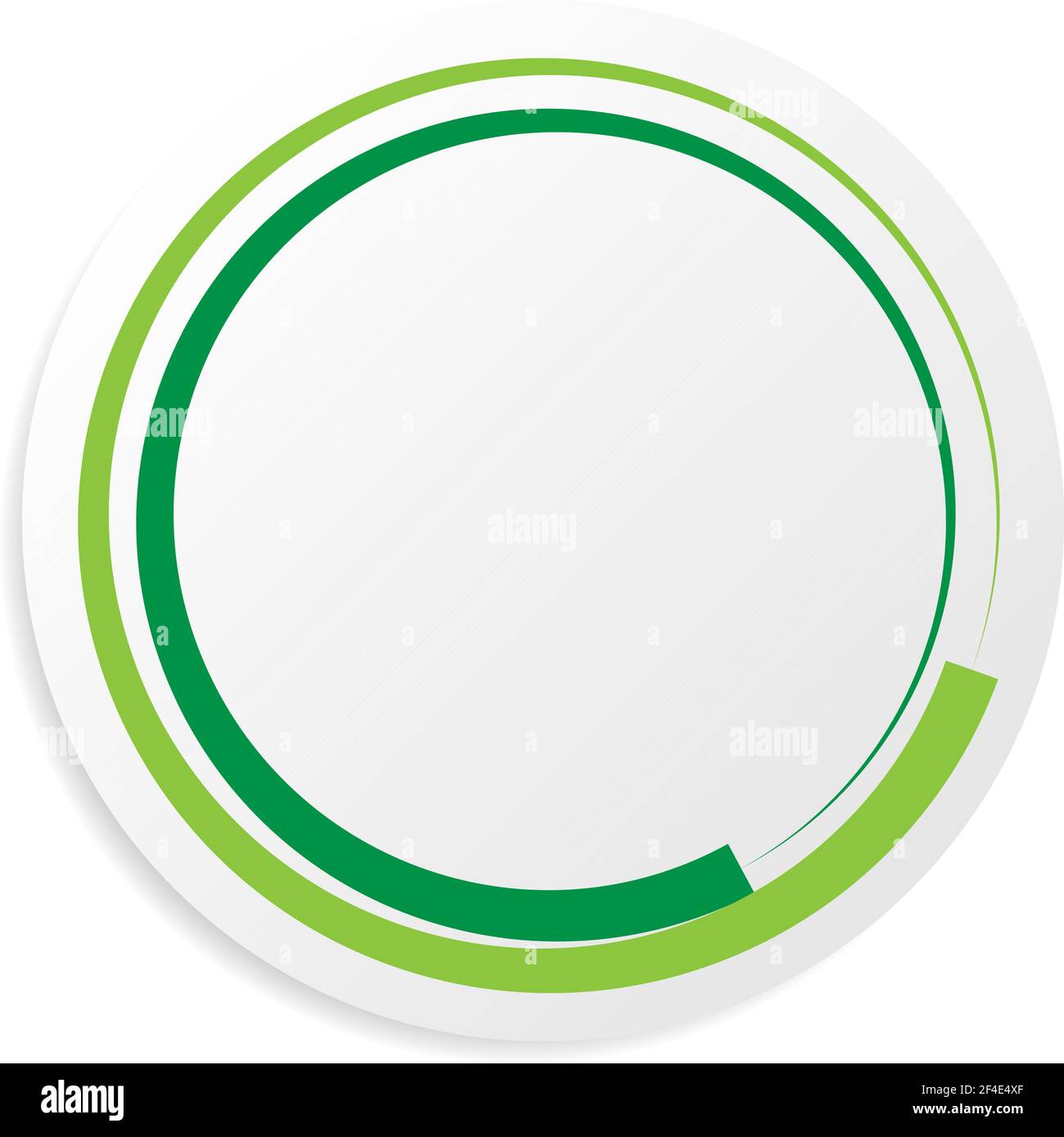 Detail Circle Frame Font Nomer 23