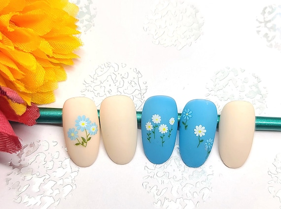 Detail Flower Nails Nomer 13