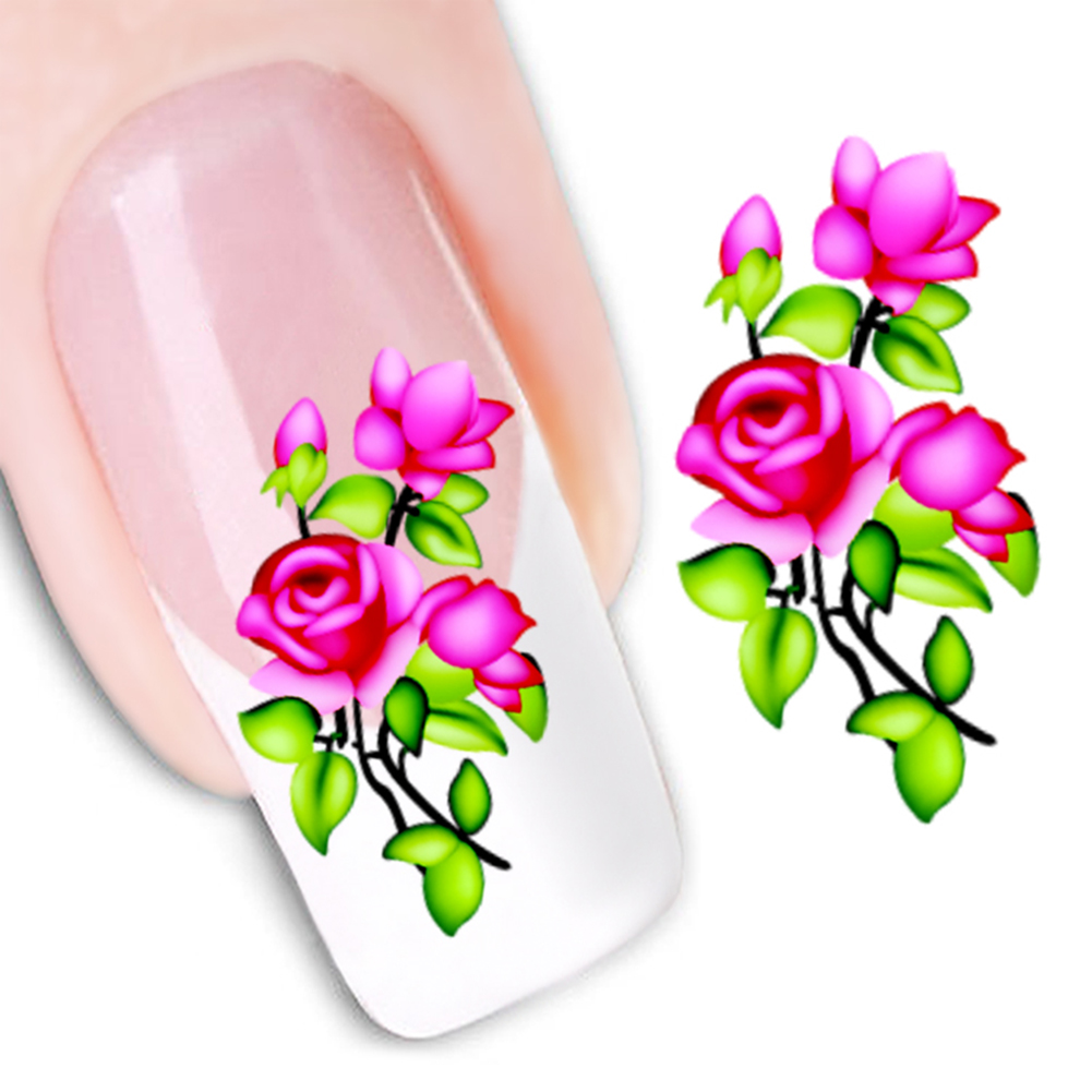 Detail Flower Nails Nomer 15