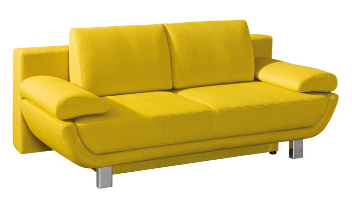 Detail Gelbes Schlafsofa Nomer 8