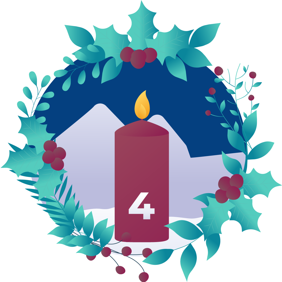Detail Kerze 1 Advent Nomer 17