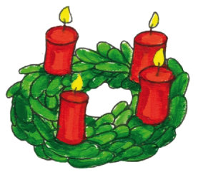 Detail Kerze 1 Advent Nomer 6