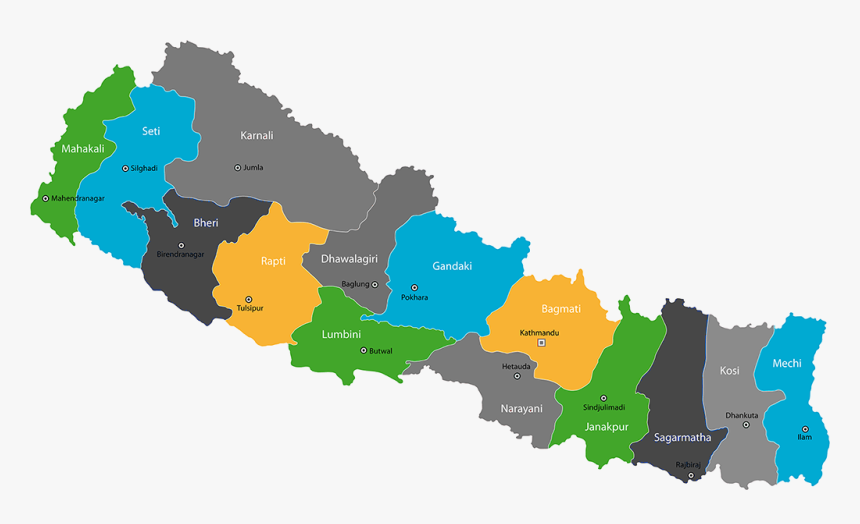 Detail Nepal Map Outline Nomer 24