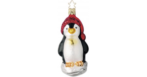 Detail Pinguin Weihnachtskugel Nomer 4