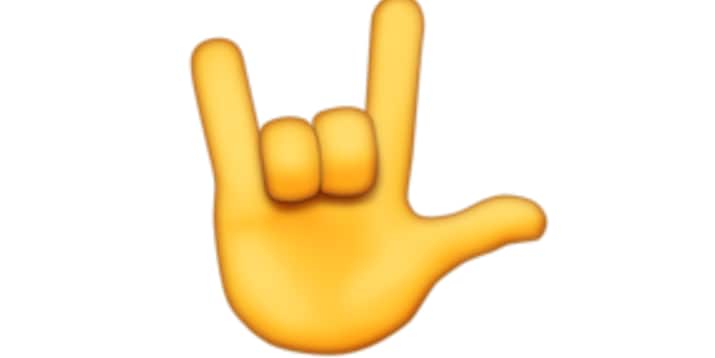 Rock N Roll Handzeichen - KibrisPDR