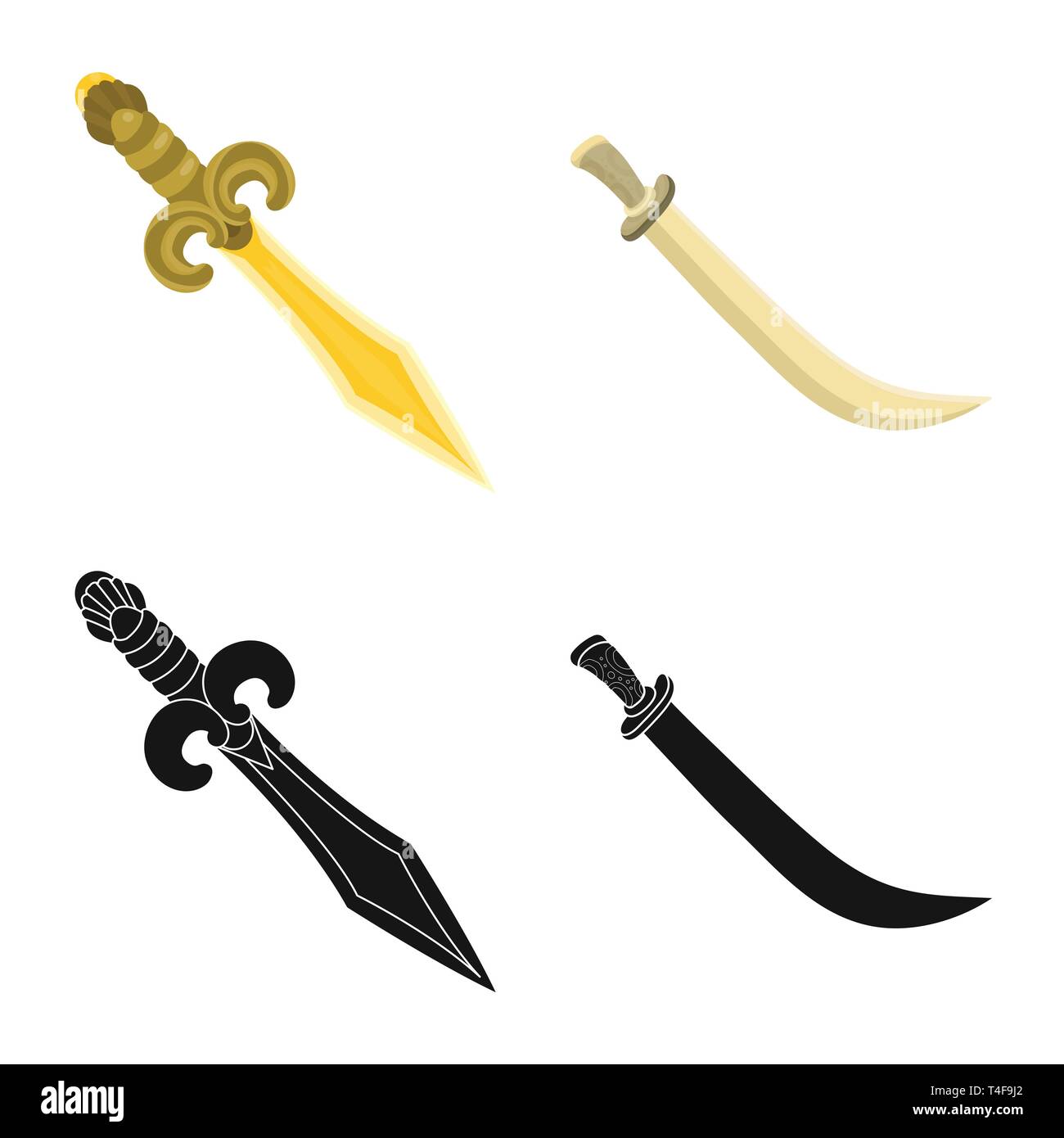 Detail Scimitar Dagger Nomer 10