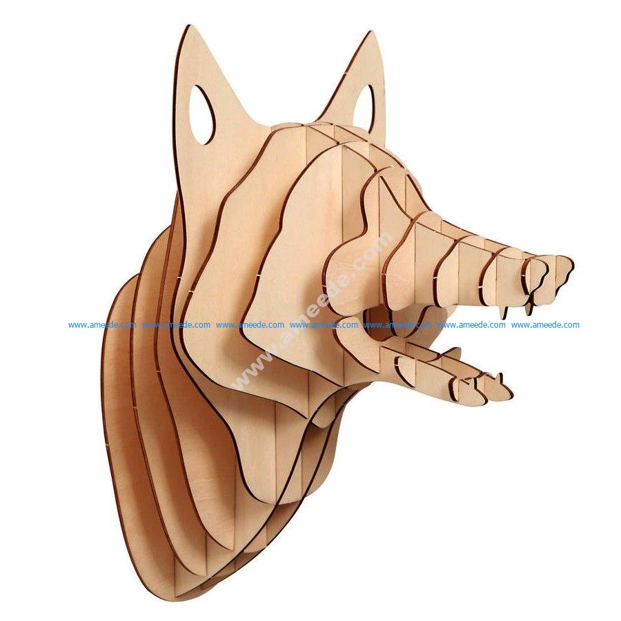 Detail Animal Skull 3d Nomer 17