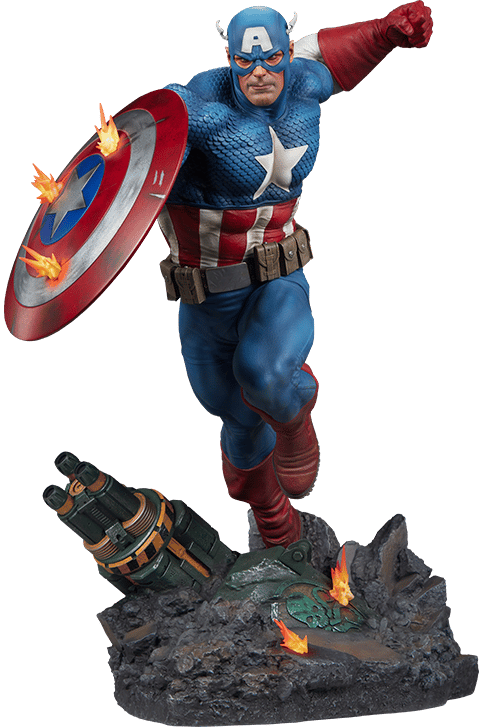 Detail Captain America Zeichnung Nomer 22