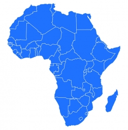 Detail Politische Karte Afrika Nomer 10