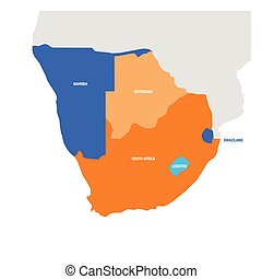 Detail Politische Karte Afrika Nomer 12