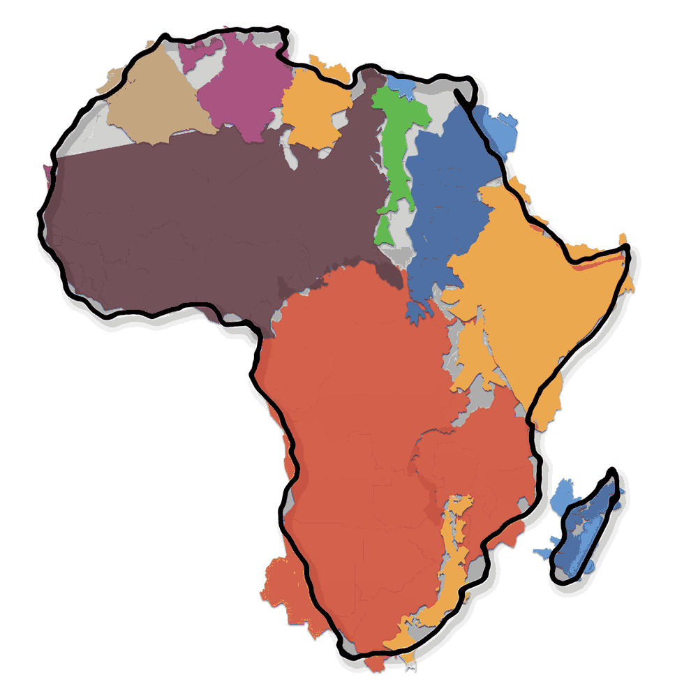 Detail Politische Karte Afrika Nomer 23