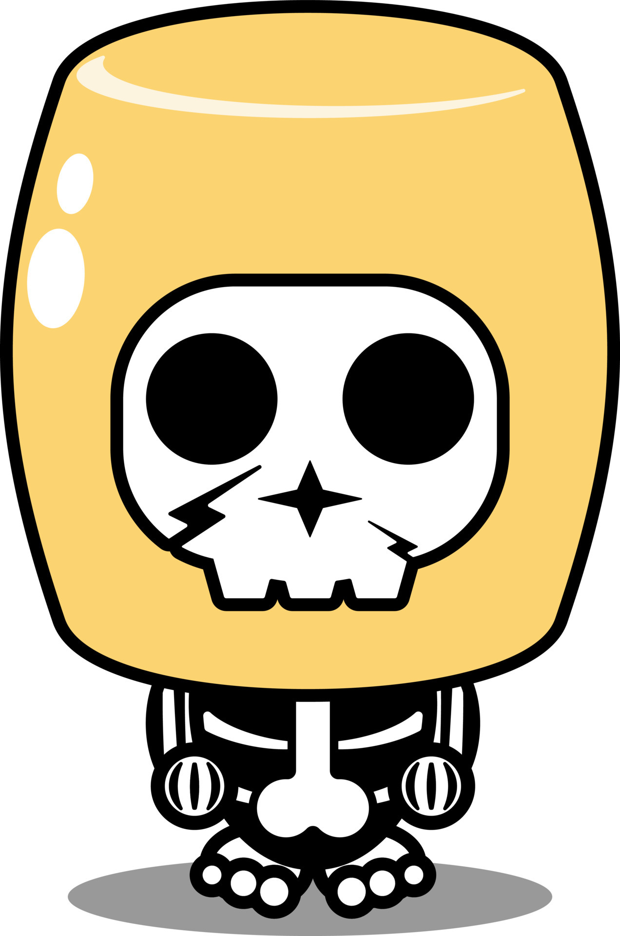 Detail Skull Chibi Nomer 9