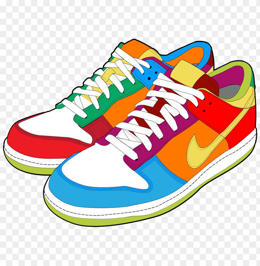 Detail Sneakers Clipart Nomer 19