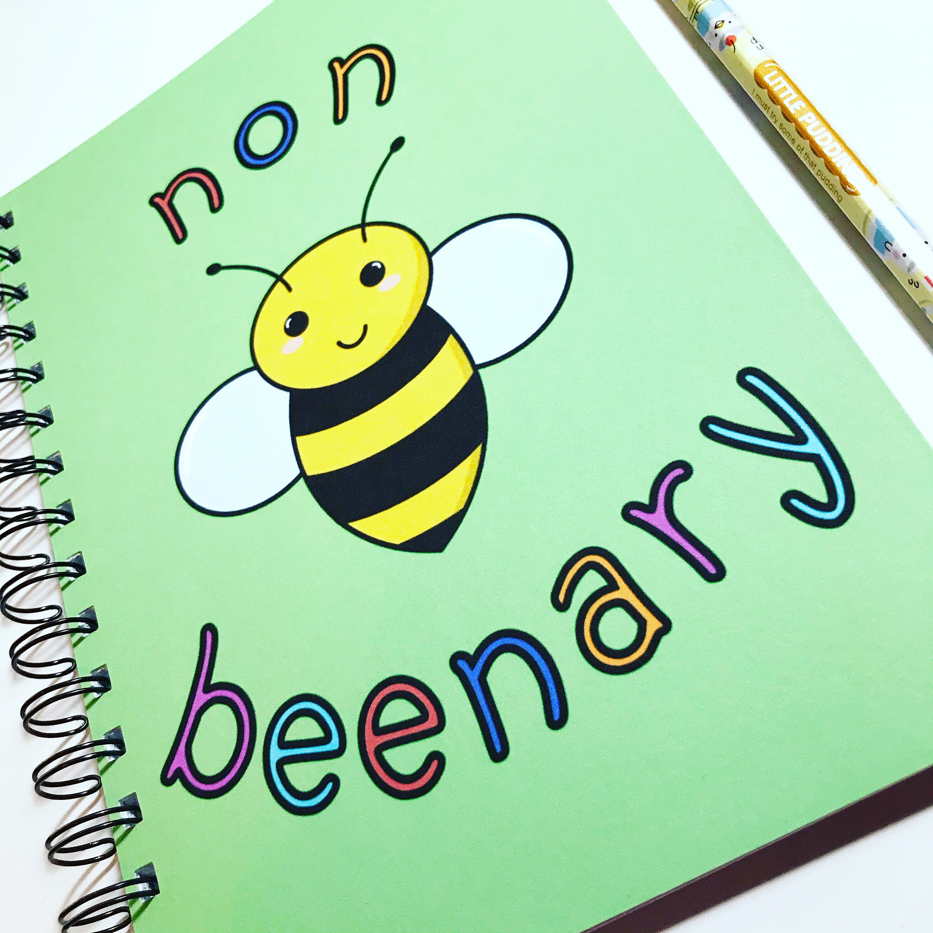 Detail Bullet Journal Bienen Nomer 10