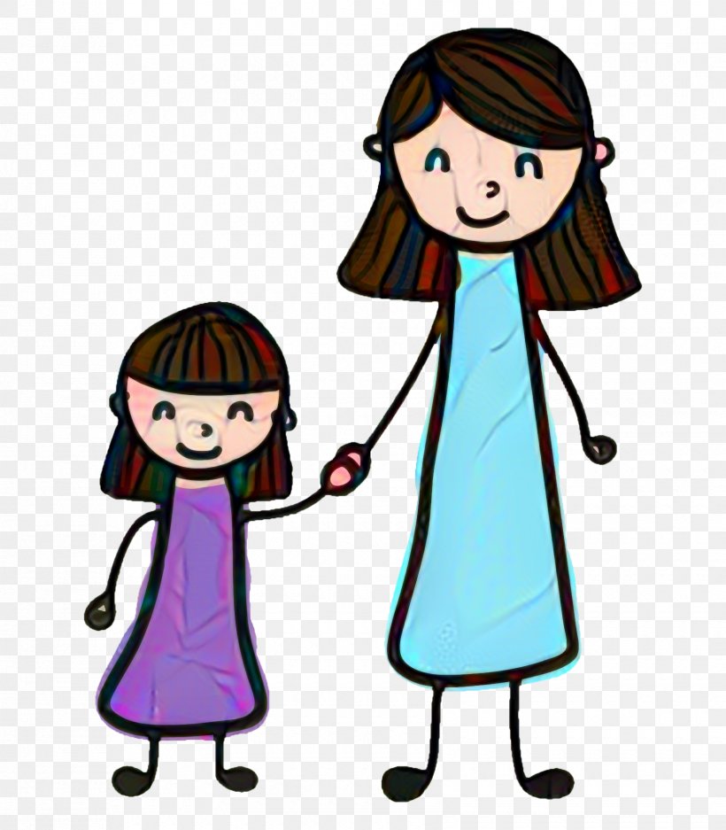 Detail Mother Daughter Clipart Free Nomer 18