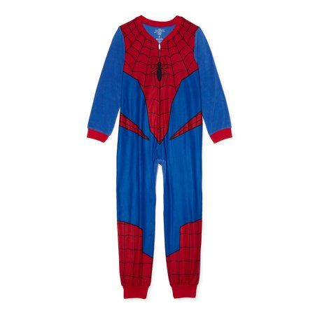 Detail Spiderman Blanket Sleeper Nomer 2