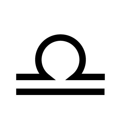 Detail Libra Zeichen Nomer 2