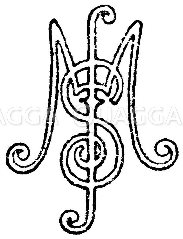 Detail Monogramm 2 Buchstaben Nomer 12
