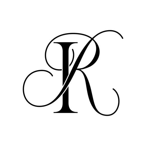 Detail Monogramm 2 Buchstaben Nomer 15