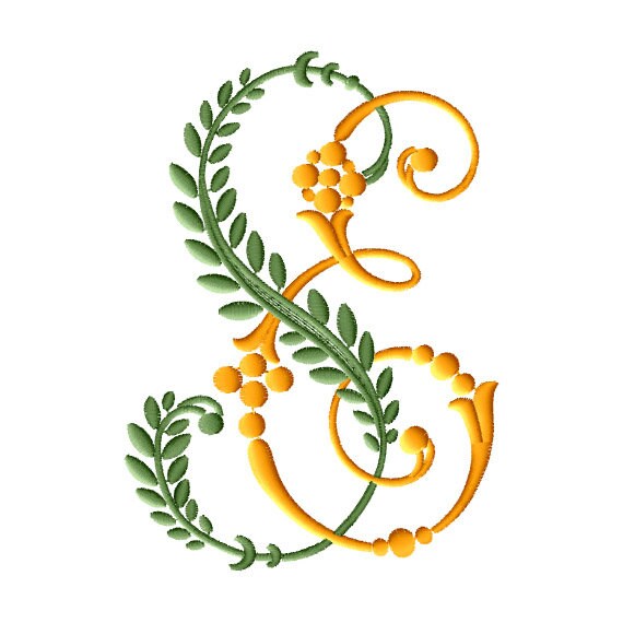 Detail Monogramm 2 Buchstaben Nomer 17