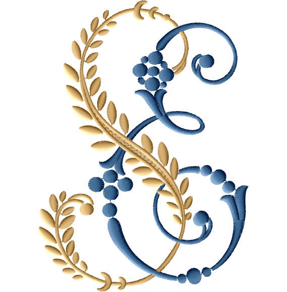 Detail Monogramm 2 Buchstaben Nomer 21