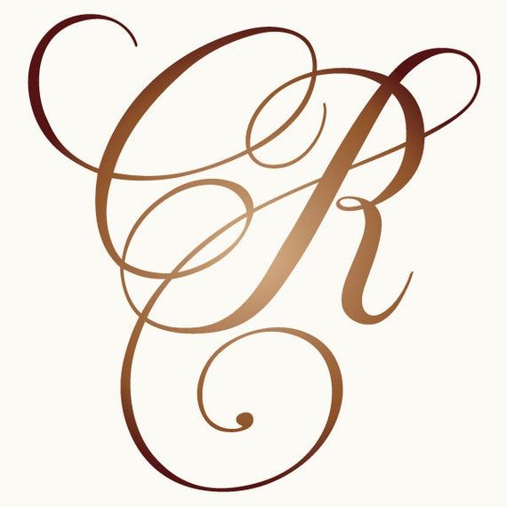 Detail Monogramm 2 Buchstaben Nomer 6