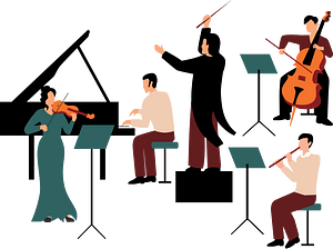 Detail Orchester Clipart Nomer 3