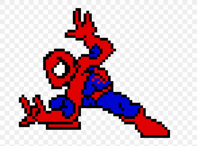 Detail Pixel Spiderman Nomer 5